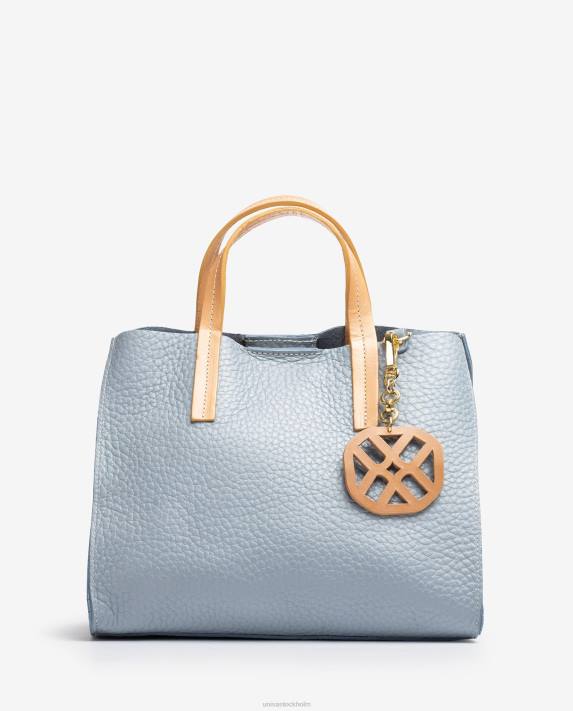 Unisa kvinnor blå liten handväska med handtag 06DT1161