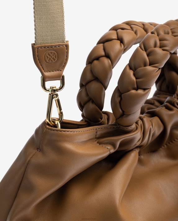 Unisa kvinnor brun handväska med runda handtag 06DT1174