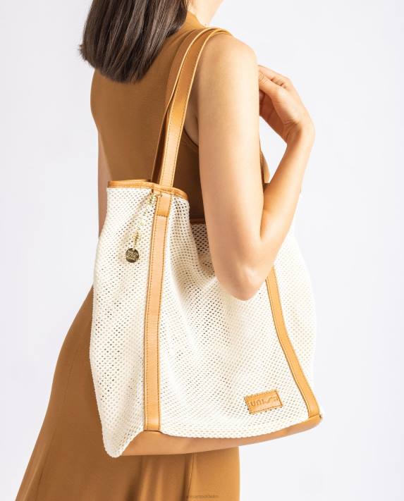 Unisa kvinnor graciös handväska i återvunnet tyg 06DT1158