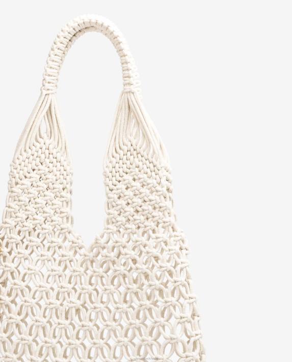 Unisa kvinnor mode handflätad bomullsväska 06DT1169