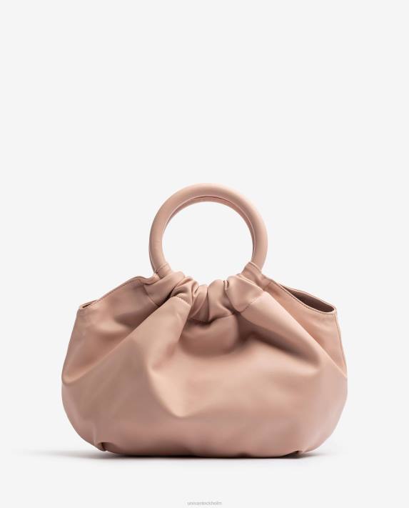 Unisa kvinnor rosa handväska med runda handtag 06DT1179