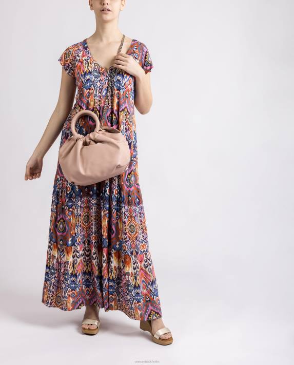 Unisa kvinnor rosa handväska med runda handtag 06DT1179