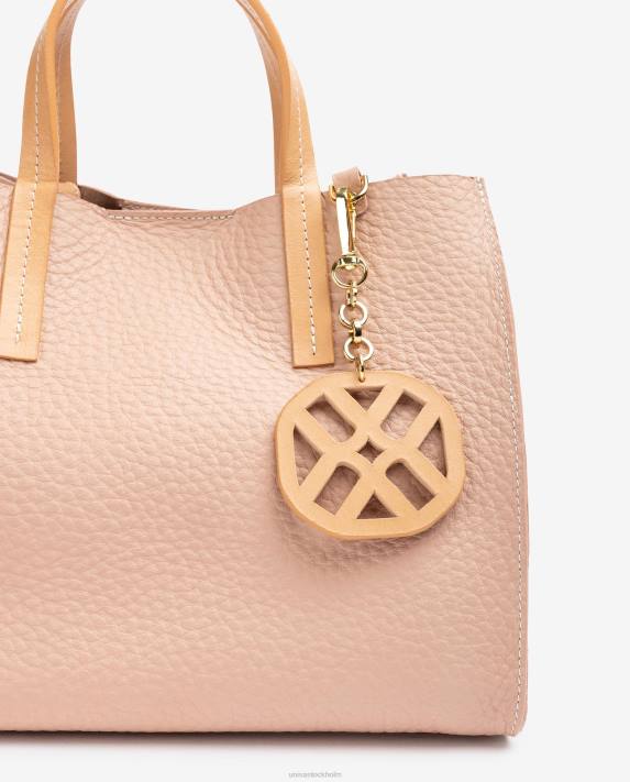Unisa kvinnor rosa liten handväska med handtag 06DT1162