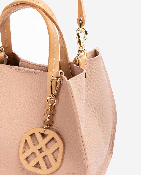Unisa kvinnor rosa liten handväska med handtag 06DT1162