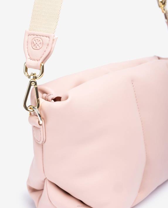 Unisa kvinnor rosa medelstor quiltad handväska 06DT1165