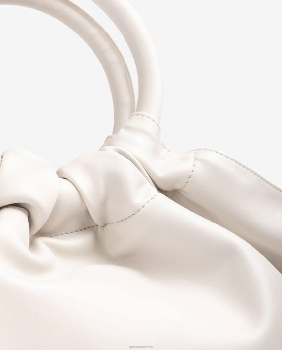 Unisa kvinnor vit handväska med runda handtag 06DT1180