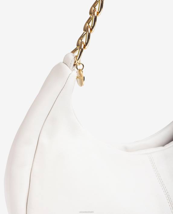 Unisa kvinnor vit medelstor axelväska 06DT1168