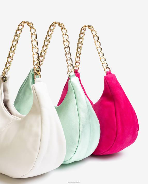 Unisa kvinnor vit medelstor axelväska 06DT1168