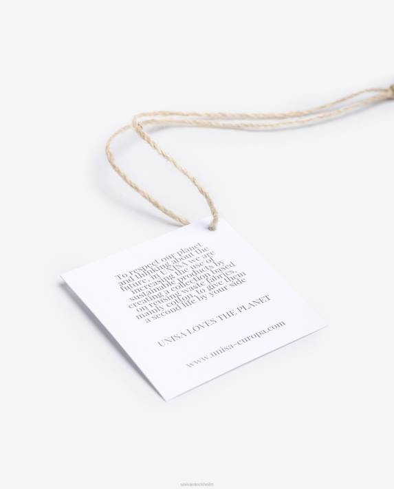 Unisa kvinnor blå handväska i återvunnet tyg 06DT1095