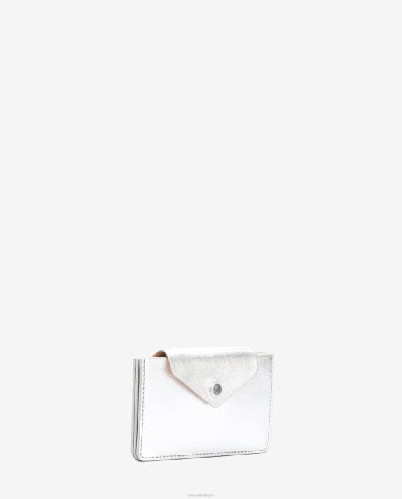 Unisa kvinnor silver läder korthållare färg 06DT1237