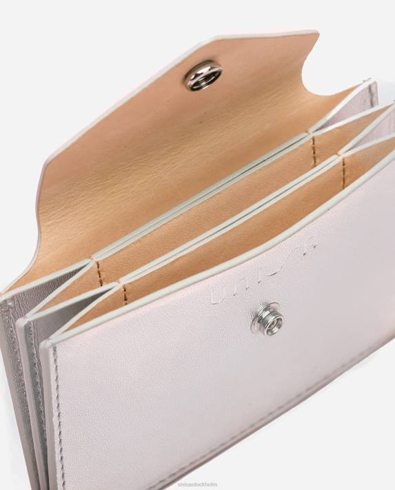 Unisa kvinnor silver läder korthållare färg 06DT1237