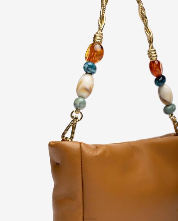 Unisa kvinnor brun handväska med klädsel 06DT1193