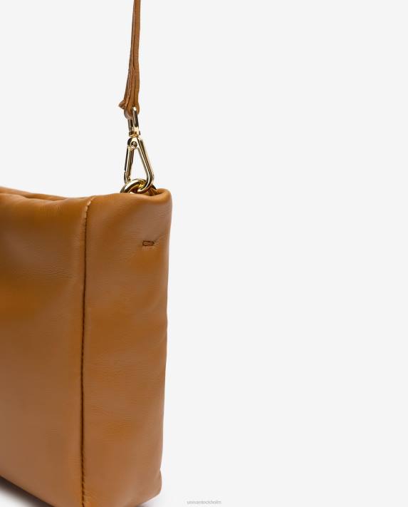 Unisa kvinnor brun handväska med klädsel 06DT1193