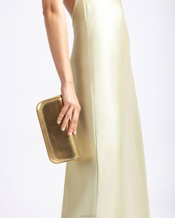 Unisa kvinnor graciös glänsande metallisk partyhandväska 06DT1198