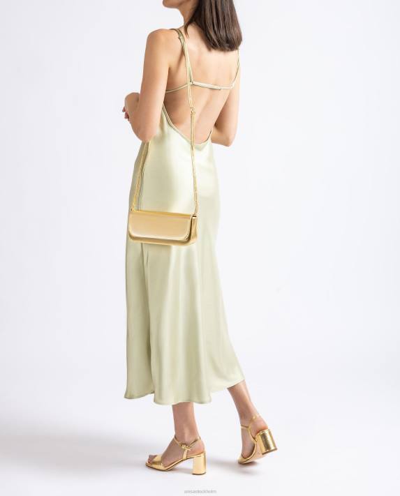 Unisa kvinnor graciös glänsande metallisk partyhandväska 06DT1198