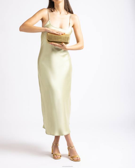 Unisa kvinnor graciös glänsande metallisk partyhandväska 06DT1198