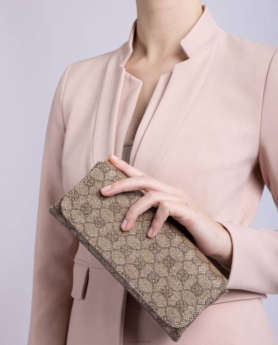 Unisa kvinnor graciös handväska i blankt tyg 06DT1223