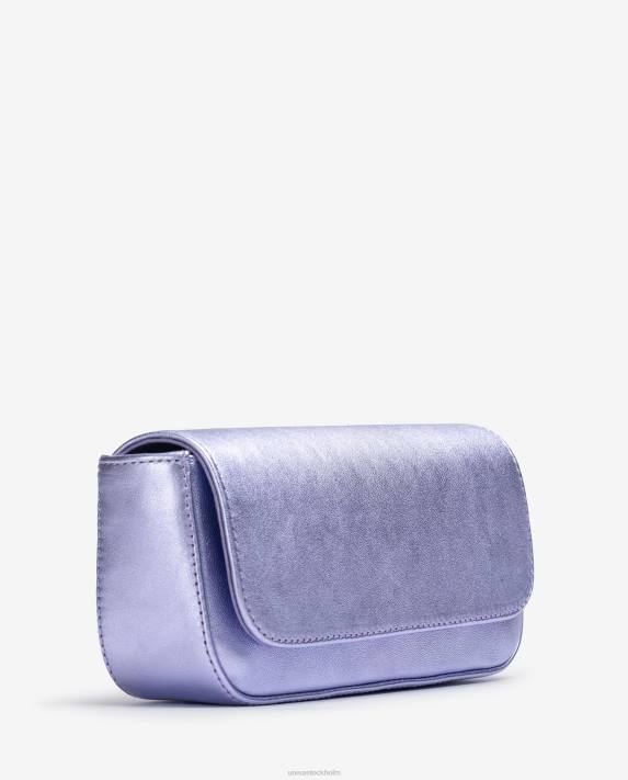Unisa kvinnor lila partyhandväska i metallisk effekt 06DT1208