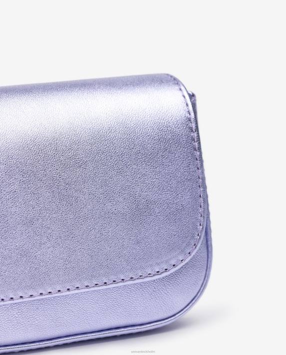 Unisa kvinnor lila partyhandväska i metallisk effekt 06DT1208