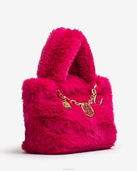 Unisa kvinnor rosa miniväska med utsmyckning 06DT1197