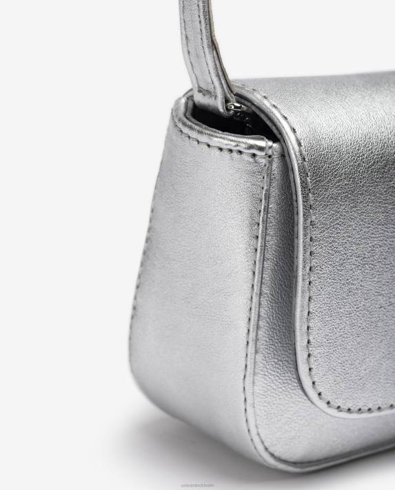 Unisa kvinnor silver partyhandväska i metallisk effekt 06DT1212