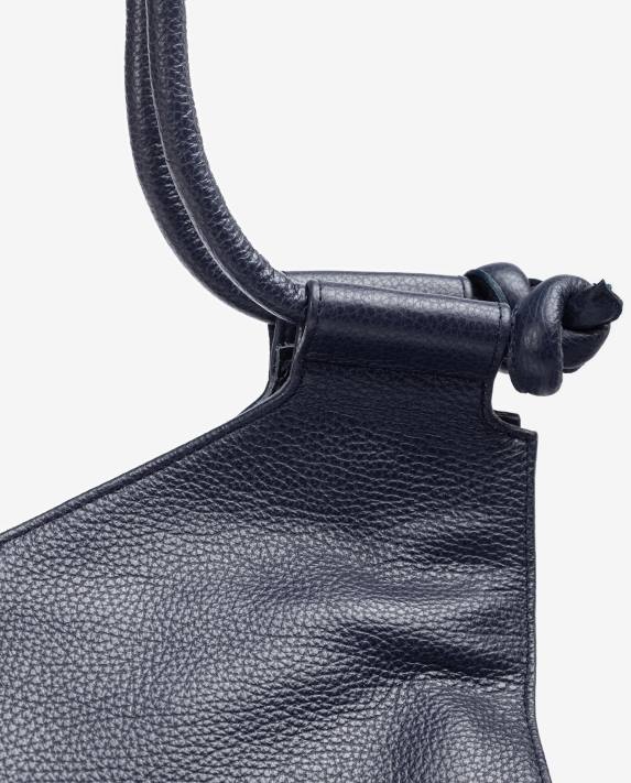 Unisa kvinnor blå knuten axelväska 06DT1147