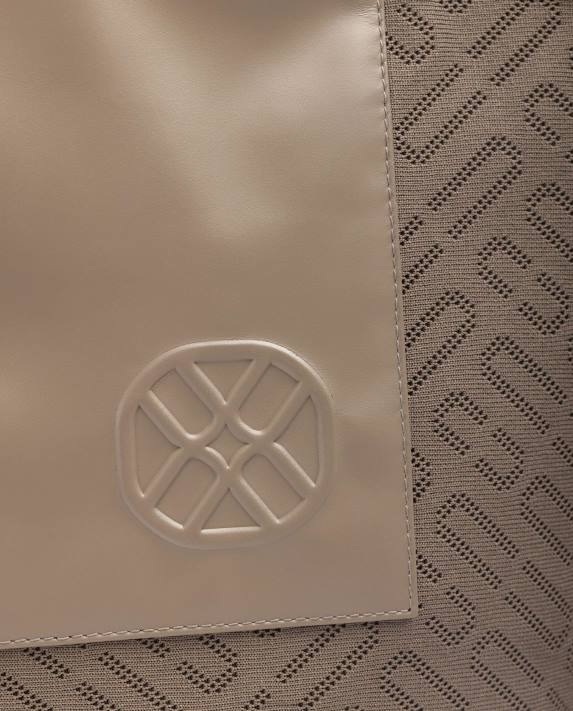 Unisa kvinnor brun shopperväska i tyg 06DT1137