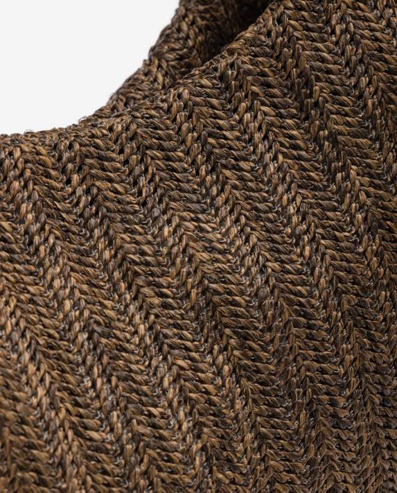 Unisa kvinnor brun stor axelväska 06DT1101