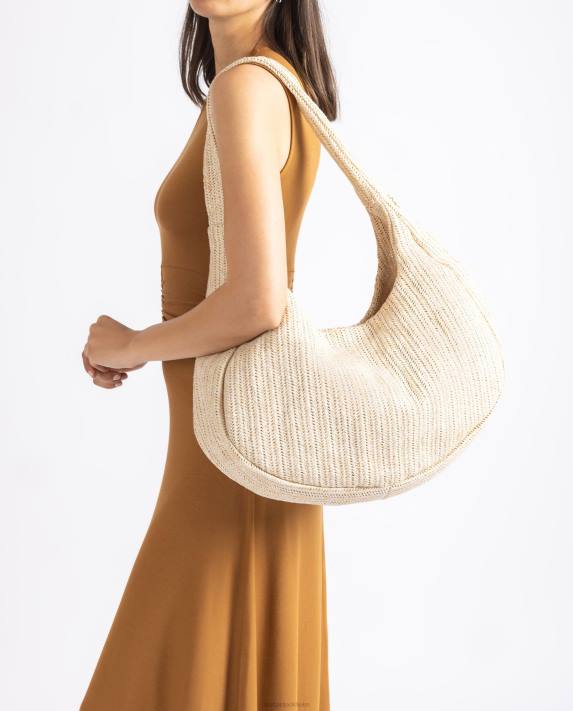 Unisa kvinnor brun stor axelväska 06DT1103