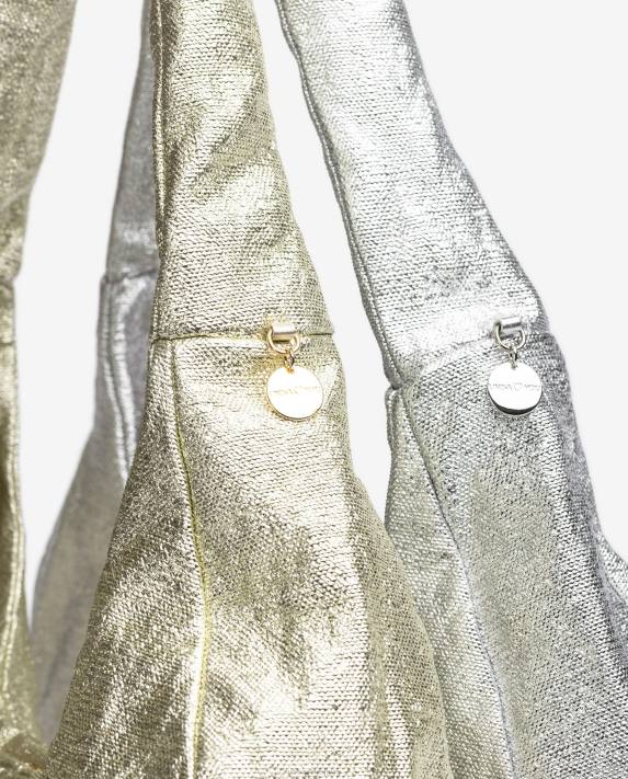 Unisa kvinnor silver stor axelväska 06DT1100