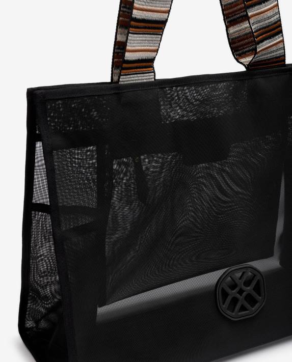 Unisa kvinnor svart stor nätpåse 06DT1117