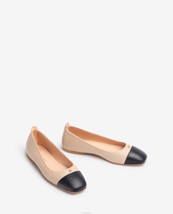 Unisa kvinnor graciös ballerinasko med fyrkantig tå 06DT631