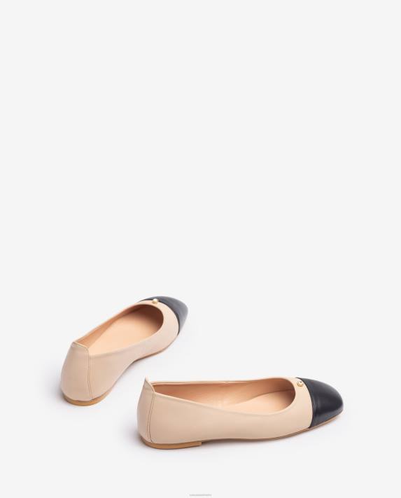 Unisa kvinnor graciös ballerinasko med fyrkantig tå 06DT631