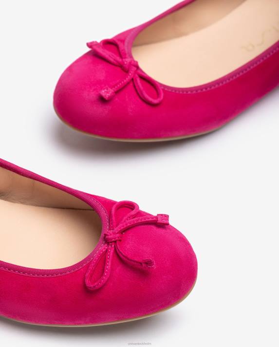 Unisa kvinnor rosa ballerinasko med rund tå 06DT636