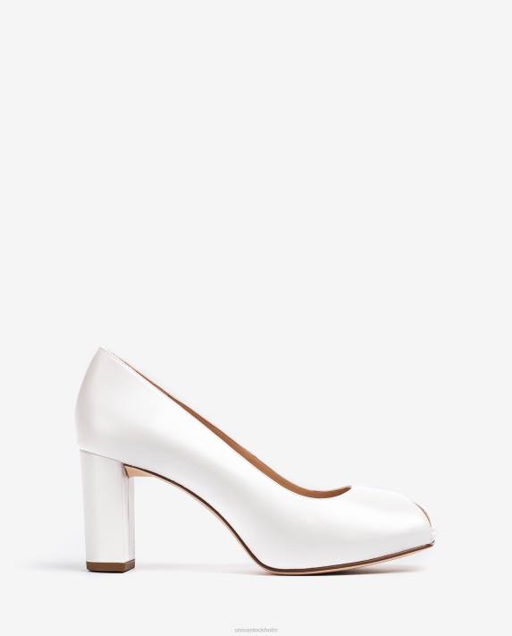 Unisa kvinnor mode brudskor med hög klack i läder 06DT842