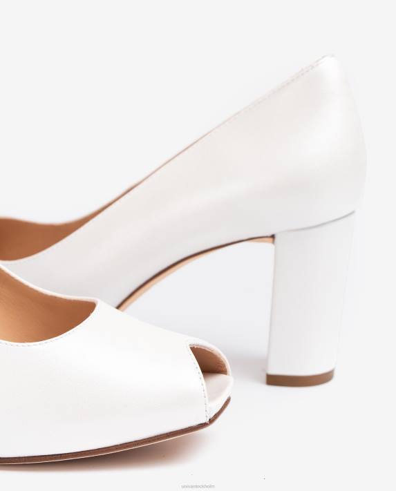 Unisa kvinnor mode brudskor med hög klack i läder 06DT842