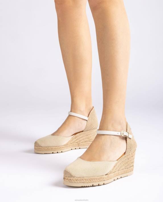 Unisa kvinnor graciös d\'orsay ankelrem espadrille i ecolino 06DT726