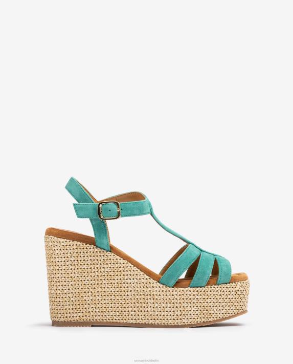 Unisa kvinnor graciös högkilad sandal med remmar 06DT454