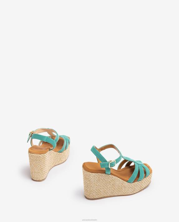 Unisa kvinnor graciös högkilad sandal med remmar 06DT454