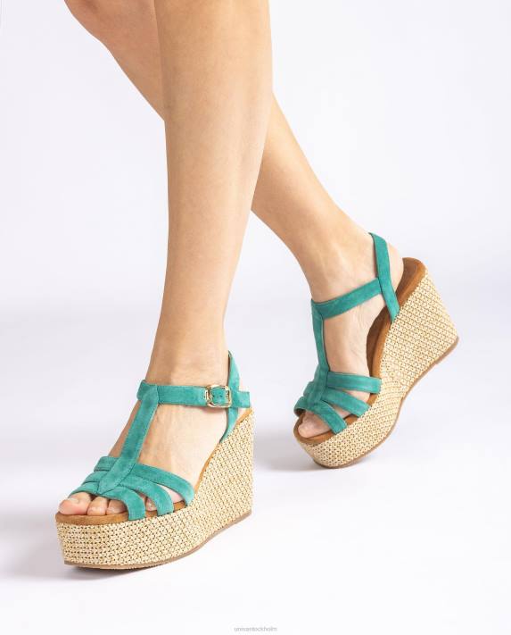 Unisa kvinnor graciös högkilad sandal med remmar 06DT454