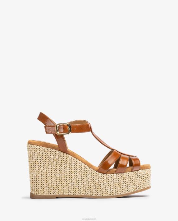 Unisa kvinnor graciös högkilad sandal med remmar 06DT455