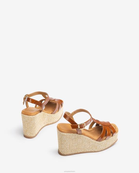 Unisa kvinnor graciös högkilad sandal med remmar 06DT455