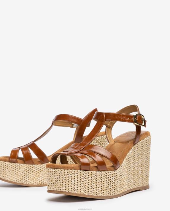 Unisa kvinnor graciös högkilad sandal med remmar 06DT455