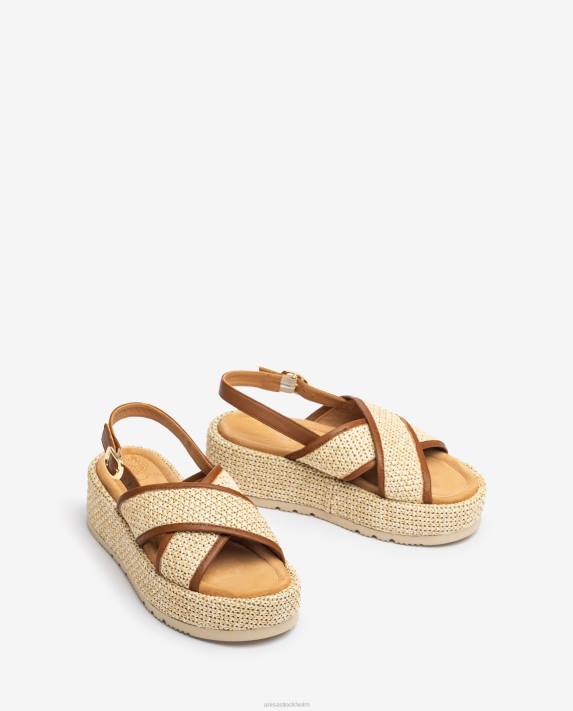 Unisa kvinnor graciös sandal med bred rem blockhäl 06DT107