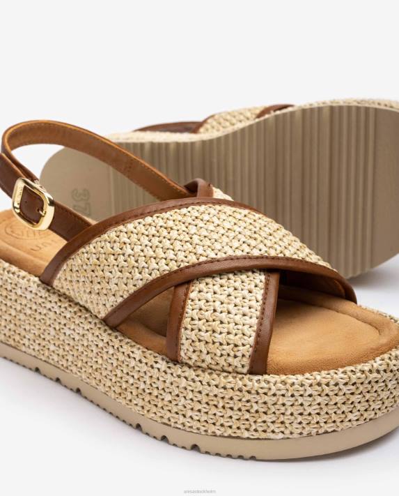 Unisa kvinnor graciös sandal med bred rem blockhäl 06DT107