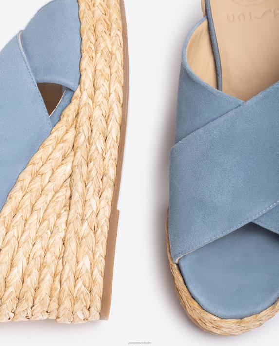 Unisa kvinnor mode bred sandal med korsband 06DT297