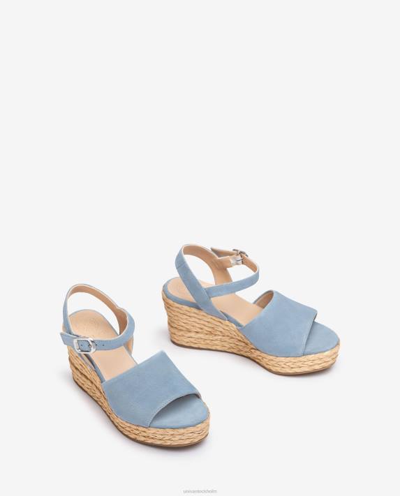 Unisa kvinnor mode bred vamp och jute sandal 06DT300