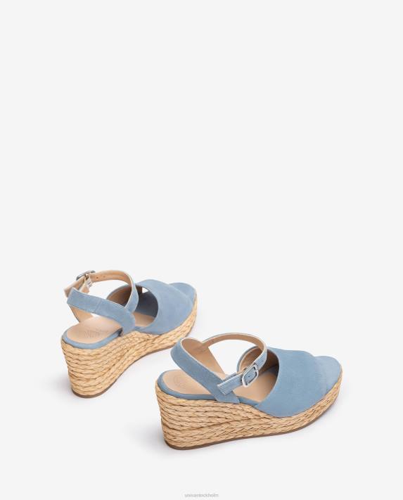 Unisa kvinnor mode bred vamp och jute sandal 06DT300