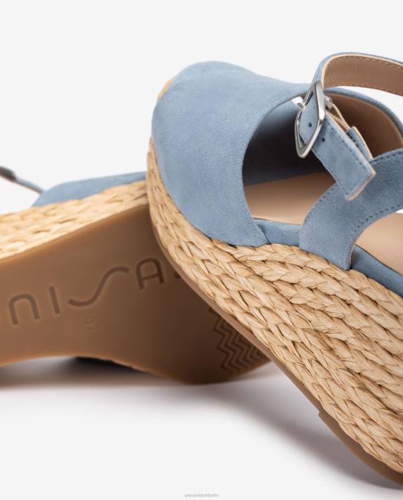 Unisa kvinnor mode bred vamp och jute sandal 06DT300