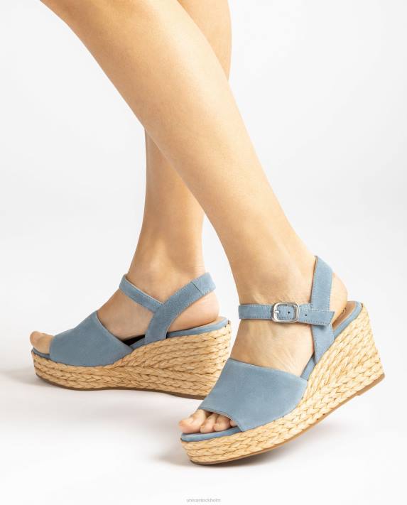Unisa kvinnor mode bred vamp och jute sandal 06DT300